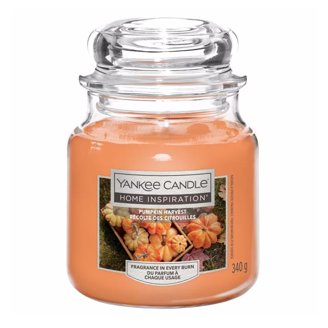 Yankee Candle Home Inspiration Medium Candle 340g - Pumpkin Harvest