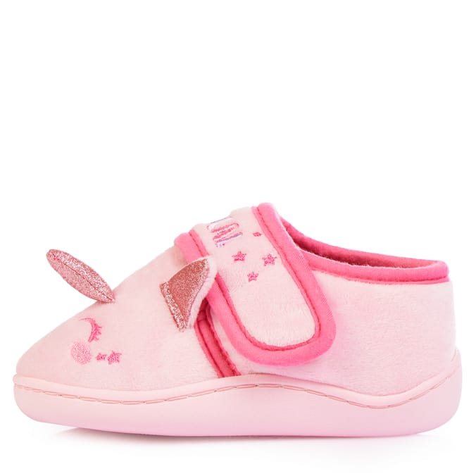 Pure Baby Baby Girl Velcro Slippers