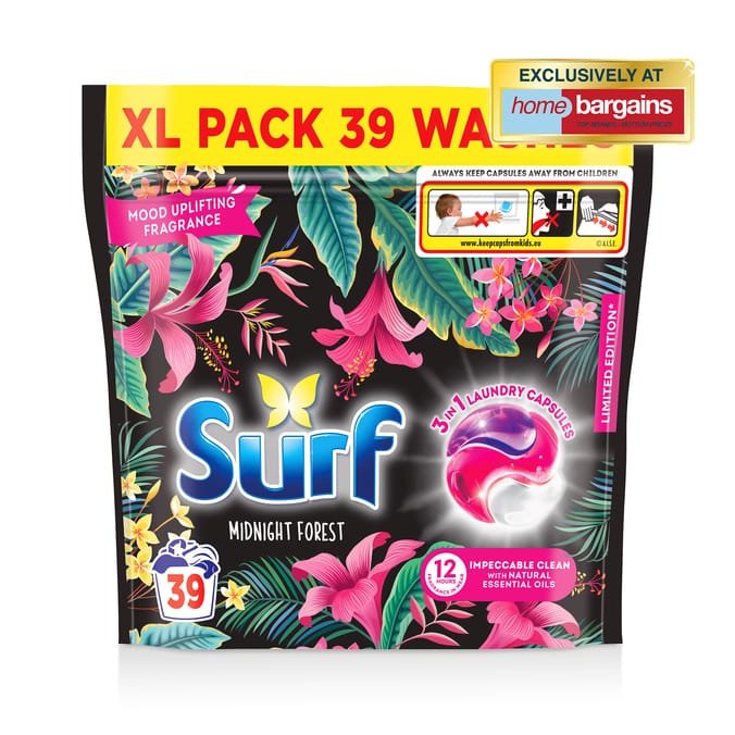 Surf Laundry Capsules 39 Washes - Midnight Forest