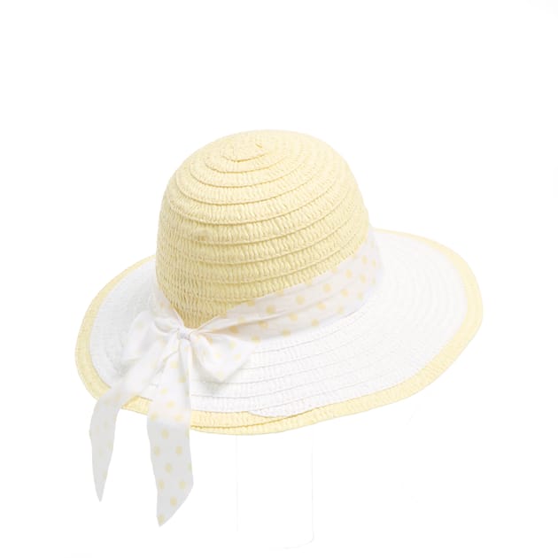 Happy Easter Easter Bonnet With Ribbon | Home Bargains