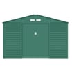 StoreMore Lotus Hypnos Apex Metal Shed 11x10.5ft - Green