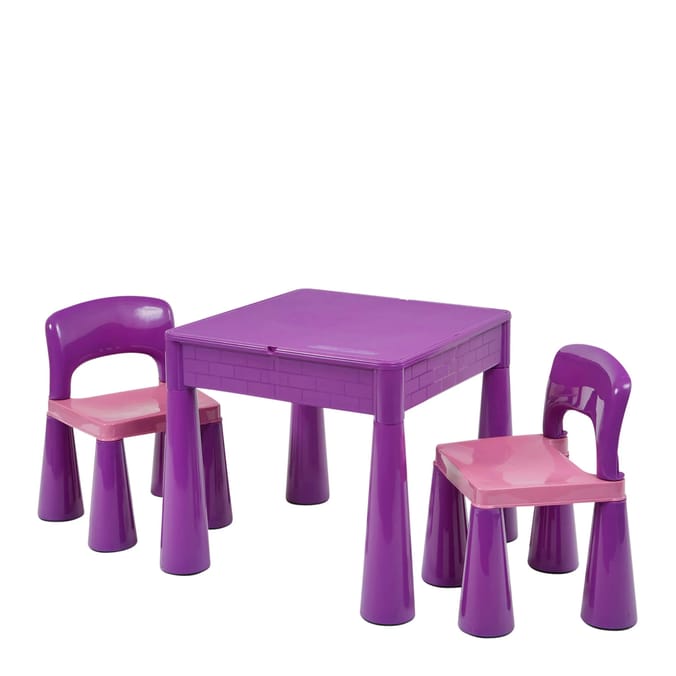 Liberty House Toys Kids 5-in-1 Activity Table and 2 Chairs Set