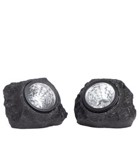 Firefly Solar Light Rock x2