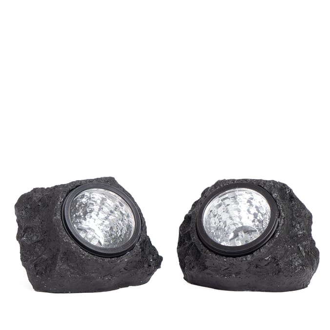 Firefly Solar Light Rock x2