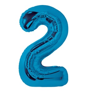 Lets Party Blue Foil 2 Balloon