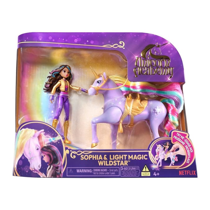 Unicorn Academy Sophia & Light Magic Wildstar Doll