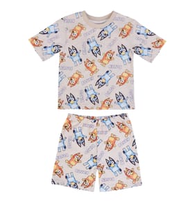 Bluey Top & Shorts Pyjama Set