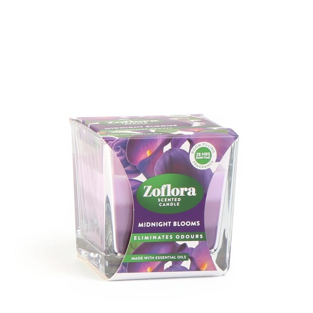 Zoflora Midnight Blooms Candle Home Bargains