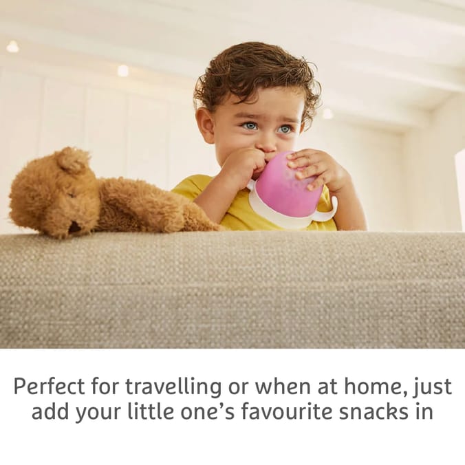 Munchkin Snack Catcher Pink 