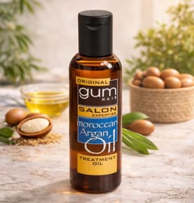 Gum Hair With Moroccan Argan Oil Treatment Oil 100ml