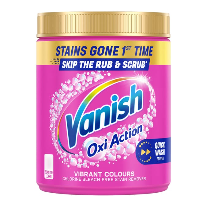 Vanish Oxi Action Chlorine Bleach Free Stain Remover 1kg
