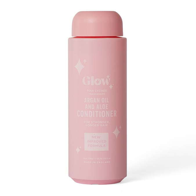 Glow  Argan Oil & Aloe Conditioner 750ml - Pink Lychee