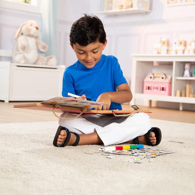 Melissa & Doug Play, Draw, Create Kit - Dinosaurs