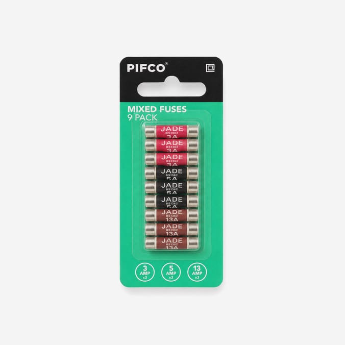 Pifco Mixed Fuses 9 Pack