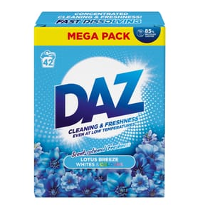 Daz Lotus Breeze Whites & Colours 2.1kg 42 Washes