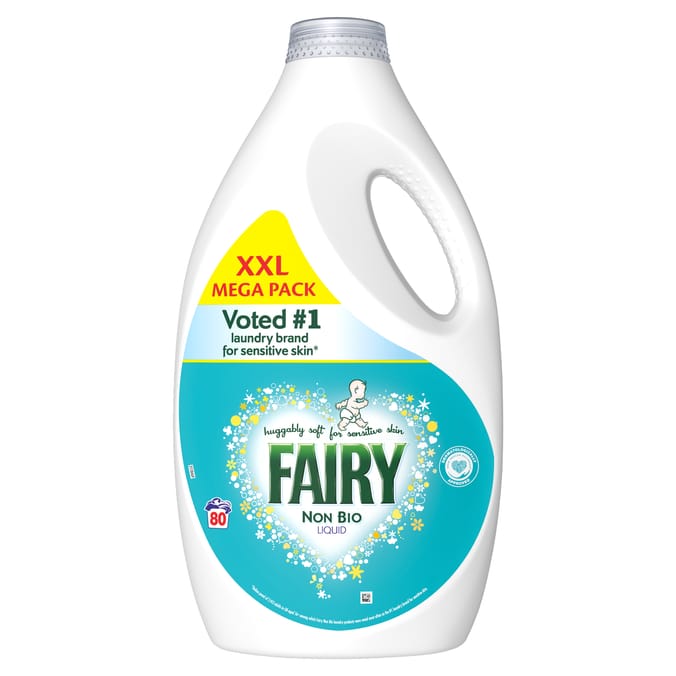 Fairy Non Bio Liquid Detergent 80 Washes