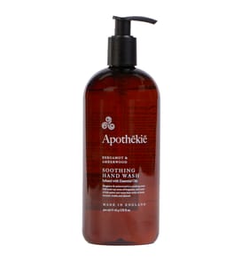  Apothekie Soothing Hand Wash 500ml  - Bergamot & Amberwood 