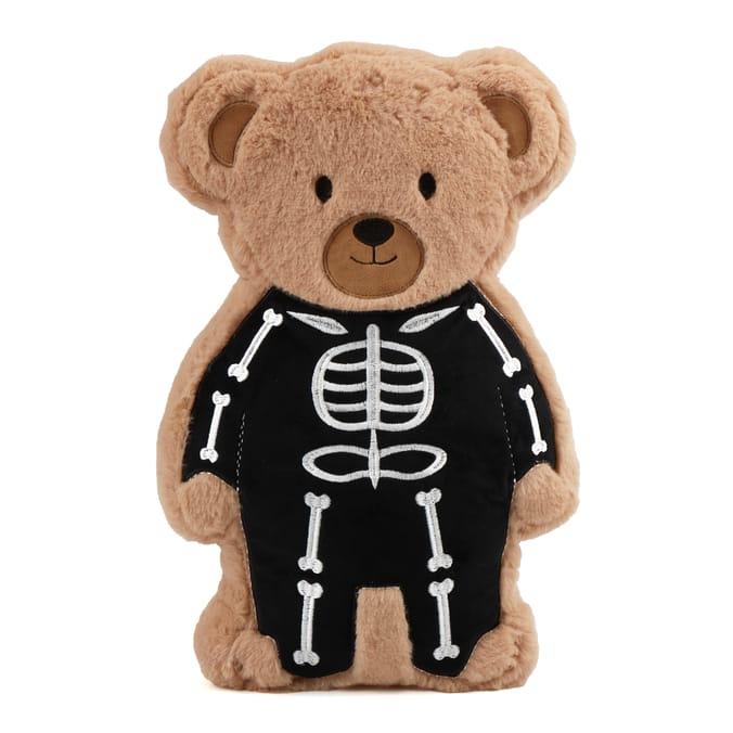 Hallow Scream Skeleton Bear Cushion