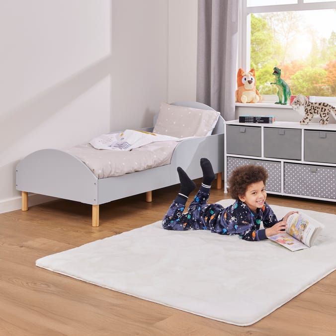 Liberty House Toys Kids Grey Toddler Bed