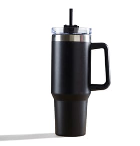 Hydrate Tumbler With Straw 1.2L - Black
