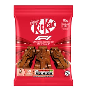 KitKat F1 Chocolate Car Figure 5 Pack Multipack 55g