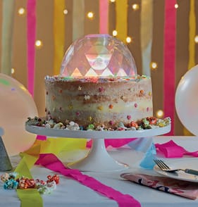 Let's Party LED Flashing Cake Dome