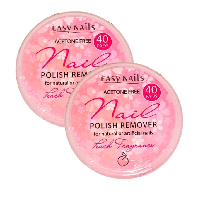 Easy Nails Nail Polish Remover Pads x2