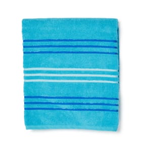 Hello Summer Luxury Jacquard Beach Towel - Blue