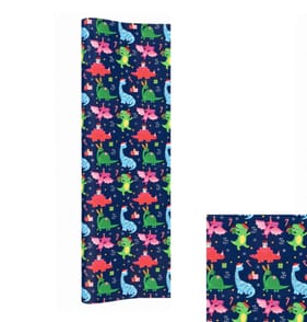 Sleigh Bells 12Metre Wrapping Paper - Dinosaur
