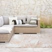 Jardin Garden Rug - Beige Leaf