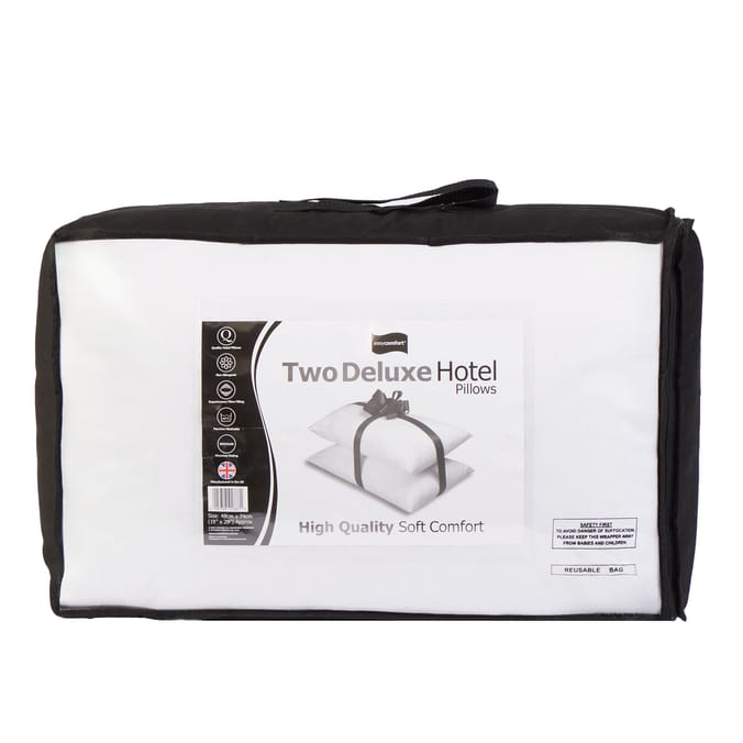 The Threadery Pillow Pair Deluxe Hotel Pillows