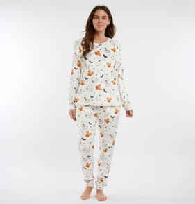 Disney Mickey & Friends Ladies Ghost Pyjamas