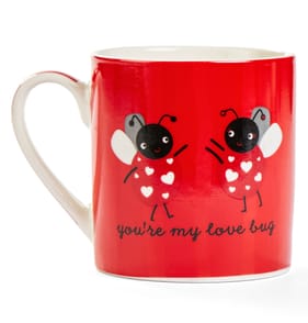 With Love Valentines Mug - Love Bug