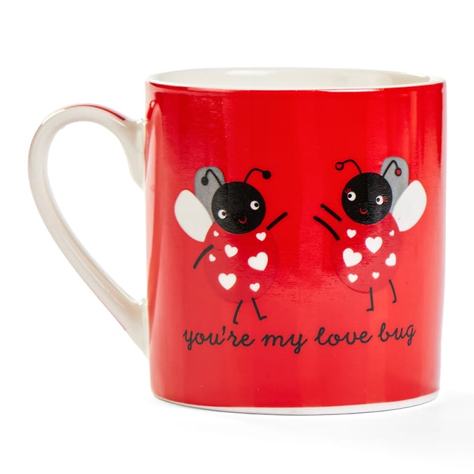 With Love Valentines Mug - Love Bug