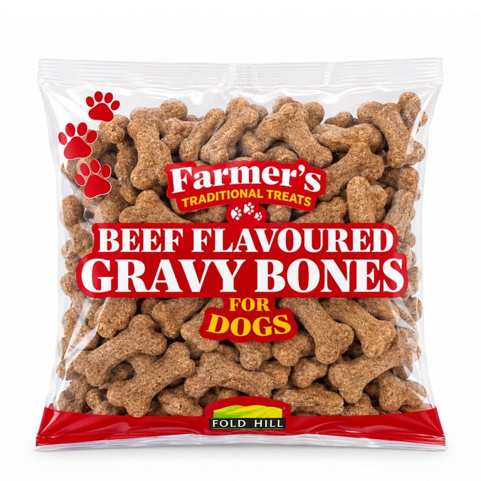 Farmer's Beef Flavoured Gravy Bones 500g