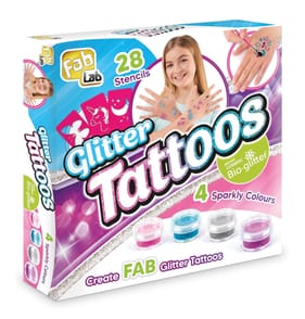 Fab Lab Glitter Tattoos Set