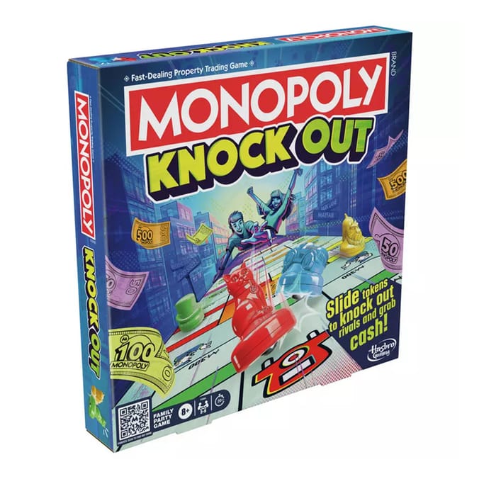 Monopoly Knockout Family Party Game