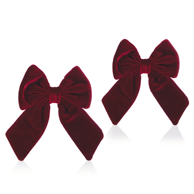 Elegance Velvet Bows 2 Pack