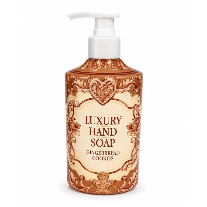 Luxury Hand Soap 500ml - Gingerbread Cookies   
