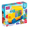 Mega Bloks First Builders Toy Block Set 45 Pieces - Build & Count Bus