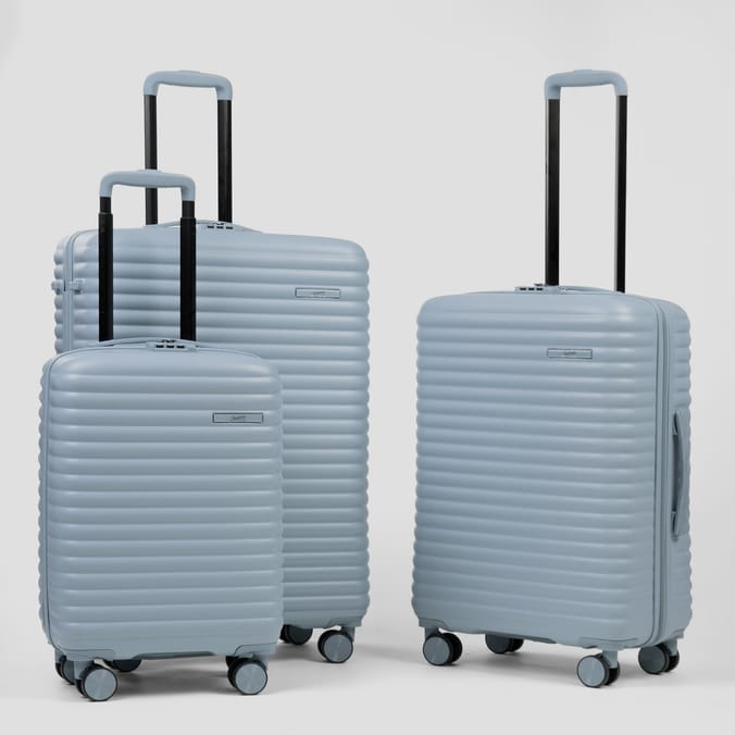 Salisburys Ibiza Hard Shell Suitcase - Light Blue