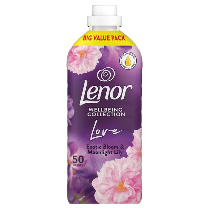 Lenor Exotic Bloom Fabric Conditioner 50 Washes