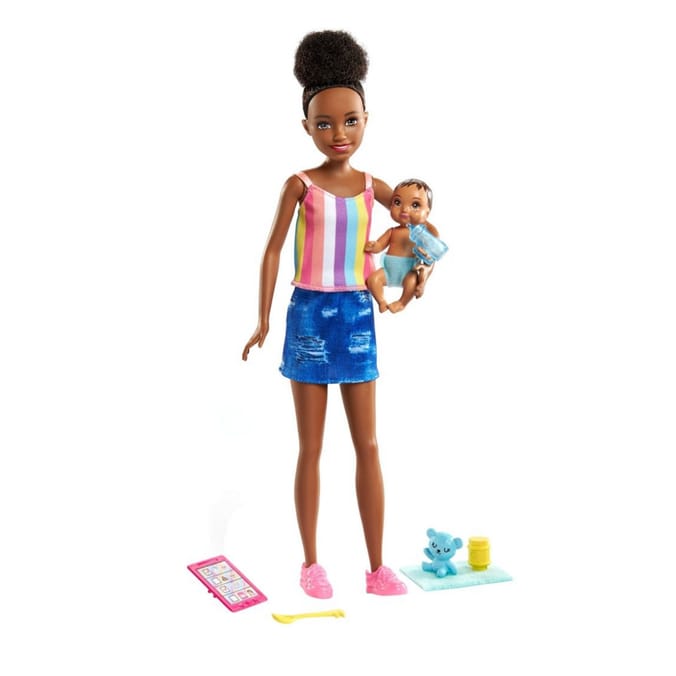 Barbie Skipper Babysitter Doll & Accessory - Stripe