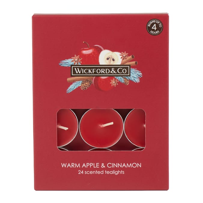 Wickford & Co. Scented Tealights - Warm Apple & Cinnamon