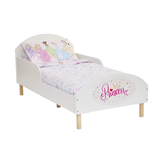 Liberty House Toys Kids White Toddler Bed - Princess