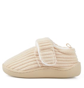 Pure Baby Natural Velcro Slippers