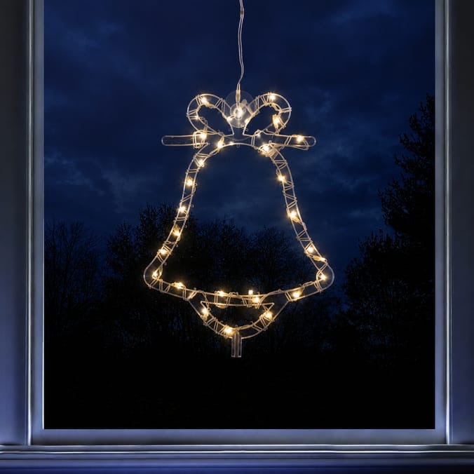 Prestige Battery Operated LED Bell Window Light 18.5cm