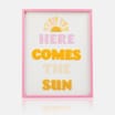 The Kids Edit Tufted Wall Art - Here Comes The Sun