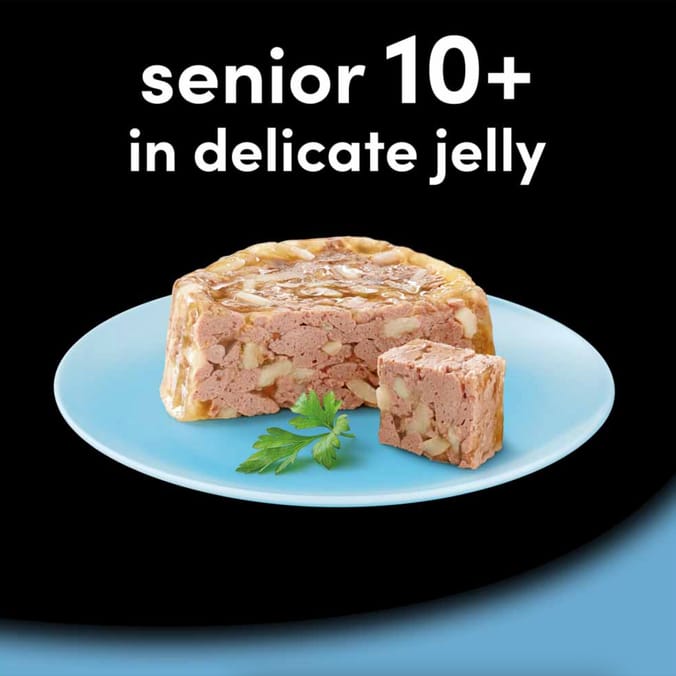 Cesar Senior 10+ Wet Dog Food In Delicate Jelly 8 x 150g