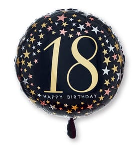 Lets Party Foil 18th Balloon